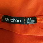 Boohoo  Red Cut-Out V-Neck Spaghetti Strap Bodycon Maxi Party Cocktail Dress Sz 4 Photo 5