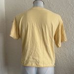 Brandy Melville John Galt Yellow Honey T-Shirt Photo 4