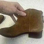 Women's Shoes Dolce Vita Tucker Booties Ankle Boots Dark Saddle Suede Size 7 Brown Photo 4