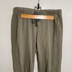 Aerie Jogger Sweatpants Light Green Ribbed Side S Photo 1