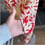 Diane Von Furstenberg  Red and Cream Print Mini Dress Photo 4