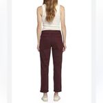 Current/Elliott  Deep Red Pants Size 26 Women’s Zip Pocket Cropped The Encode Photo 3