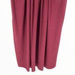 Angel Maternity Burgundy Cap Sleeve Nursing Breastfeeding Friendly Dress Size undefined Photo 2