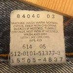 Levi's  505 2001 Y2K Vintage Dark Washed Low Rise Straight Leg Jeans, 12 Mis M Photo 6