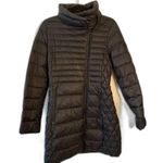 Michael Kors  Black Down Quilted Puffer Coat Jacket Photo 0