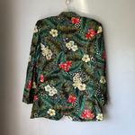 Liz Claiborne Vintage 90s Tropical Floral Printed Blazer 12 NWT Photo 3