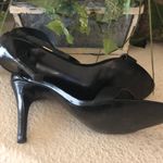 LIKE DREAMS ankle strap black‎ gold clasp heels Black Size 9 Photo 3