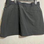 Greg Norman Skirt Skort Women's XL Black Stretch Dark Wash Performance Pull On Photo 1