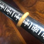 Handcrafted genuine picture jasper stone band ring 8.5 Tan Photo 9