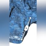 Johnny Was  Zuma Embroidered Cargo Denim High Rise‎ Lyocell Shorts Size 2 Photo 8