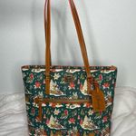 Dooney & Bourke NEW Disney Parks  2022 Mickey & Minnie🎄Christmas Tote Photo 2