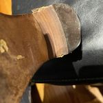 Joan & David Vintage Crocodile Embossed Leather Exotic Breatheable Chunky Loafers Flats Tomboy Masc Boho Block Cutouts D’orsay Woven Photo 11