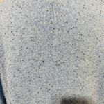 Karen Scott  Light Blue Speckled Mock Neck Knit Sweater Women XL Cotton Blend Photo 3