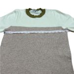 Polagram Lucy Avenue Women's Color Block Short Sleeve Pullover Sweater Size L Photo 8