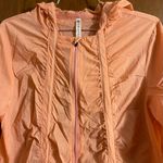 Fabletics  Sportswear Peach Lightweight Donovan Woman's Hooded Windbreaker Photo 2