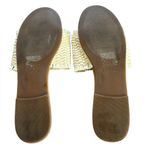 J.Crew Raffia Slide Sandals In Natural Color Womens Size 7 Photo 5