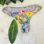 Farm Rio Floral Low-Rise Bikini Bottoms, Size XS Photo 2