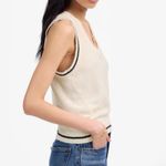 Madewell NWT Bouclé-Knit Sweater Tank size medium Photo 1