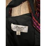 Jewel Badgley Mischka Beaded Halter Neck Dress in Black Size 4 NWOT Photo 3