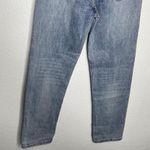 Princess Polly HOLLY ASYMMETRIC STRAIGHT LEG JEAN LIGHT WASH DENIM LOWER IMPACT Photo 14