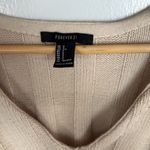 Forever 21 MOVING SALE  Cream Knit V-Neck Cropped Sweater Photo 5