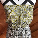 O'Neill O’Neill Boho Strapless Sun Dress Black Yellow Medium Photo 1