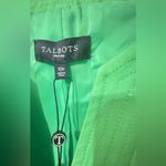 Talbots  Bright Green Women's Blazer Photo 3