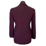 Vintage Sahza Plum Purple 100% Wool Blazer, Size 10 Photo 1