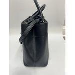 Michael Kors Hailee Large Leather Satchel Shoulder Black Bag Classic Designer Photo 6