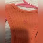 Lululemon  Orange Ebb to Street Cropped Racerback
Tank Photo 2