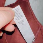 Athleta Power Hustle Sports Bra Brick Red Style # 531110 women's size 36 B/C Photo 3