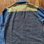 Urban Outfitters  Mixed Plaid Dress Shirt S Sold out Online Photo 9