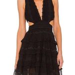 Rococo Short Dress in Black  SAND Photo 0