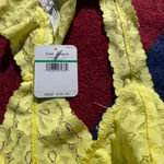 Free People  Intimately yellow lace Bralette 
Women’s size large L Photo 3