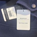 Champion Womens Navy Blue Brushed Back Hooded Pullover Sweatshirt Size S Photo 7