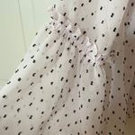 Libby Edelman Light Pink Blouse With Black Detailing Photo 3