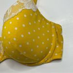 Cacique ‎ Yellow Gold Polka Dot Lightly Lined T-shirt Bra Size  Size 42D #113 Photo 5