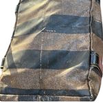 Fendi Vintage Péquin Penguin Stripe Tote Handbag Brown Black GUC Photo 10