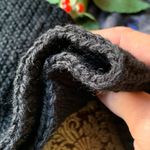 Beautiful 100% 🇺🇸HANDMADE CROCHETED & WOOL warm headband Black Photo 2