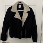 Vans Black Jacket with Sherpa Collar Photo 1