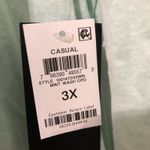 Ideology  Womens T-Shirt Plus Size 3X Mint Green Long Sleeve Crew Neck‎ NWT Photo 2