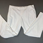 Uniqlo  women’s‎ stretch pull on white pants size 10 Photo 0
