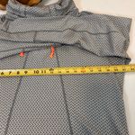 Avalanche  Cowl Neck Gray & White pullover fast wicking sweatshirt Women’s XL Photo 3