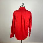 Everlane  Cherry Red Button Down Shirt Photo 4