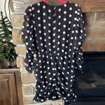 Walter Baker  Ruched Polka Dot Mini Dress NWT Photo 6