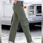 Brandy Melville John Galt Green Kim Cargo Pants Photo 1