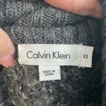 Calvin Klein  Vest XS Gray‎ Knit Sweater Collar Zip Up Sleeveless Photo 5