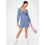 Nasty Gal Nasty‎ Gal Collection Too Spot to Handle Tie Mini Dress Size 6 Photo 1