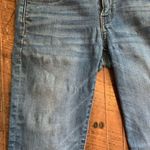 American Eagle  medium wash 00 short distressed jeggings Photo 1