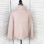 Divided H&M Cowl Neck Waffle Knit Crop Sweater Mauve Pink XS Photo 3